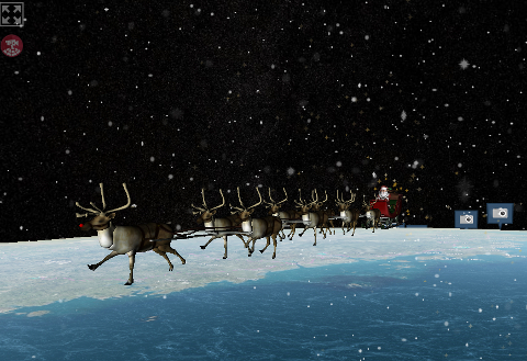 Official NORAD Santa Tracker SS画像